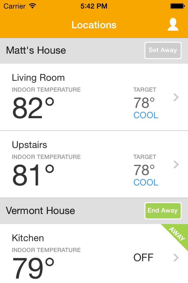 EnergyHub Thermostat screenshot 3