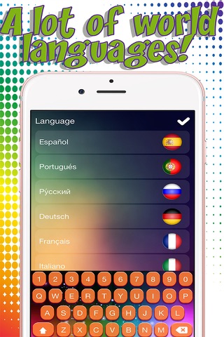 Color Keyboard Changer – Cool Custom Keyboard Themes with Colorful Backgrounds and New Fonts screenshot 4