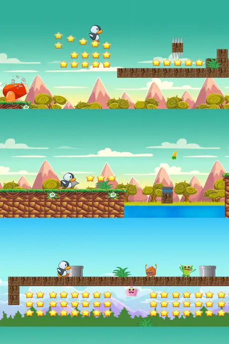 Penguin Run : Penguin games