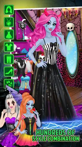 Game screenshot Monster Girl Dress up Party Makeover Salon Makeup apk