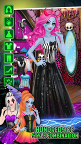 Monster Girl Dress up Party Makeover Salon Makeup screenshot