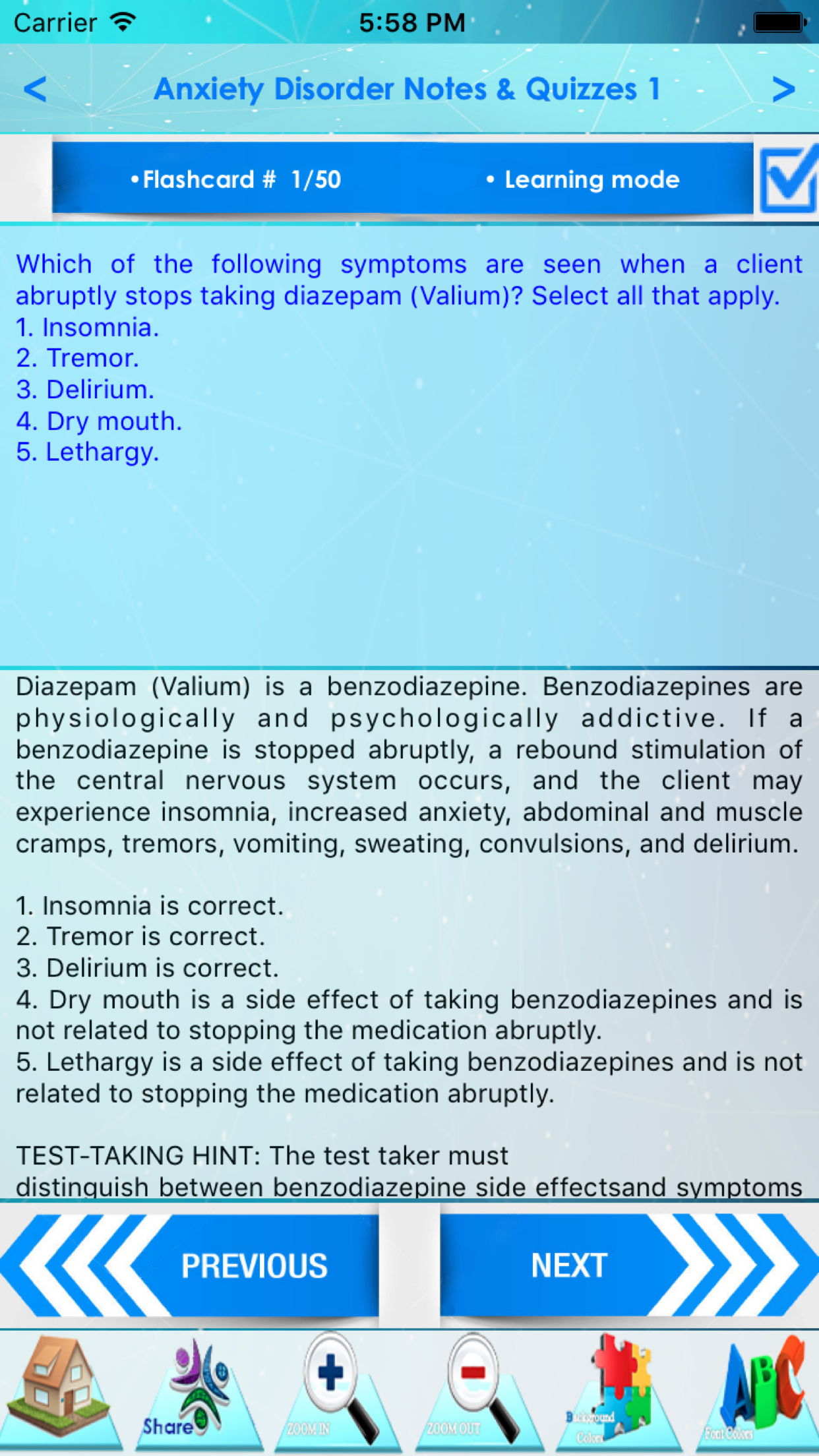 Anxiety Disorder Fundamentals to Advanced - Symptoms, Causes & Therapy (Free Study Notes & Quizzes)
