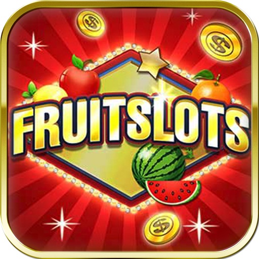 Fruit Slots - Progressive Slot machine, Mega Bonuses, Generous Payouts and offline Play! Icon