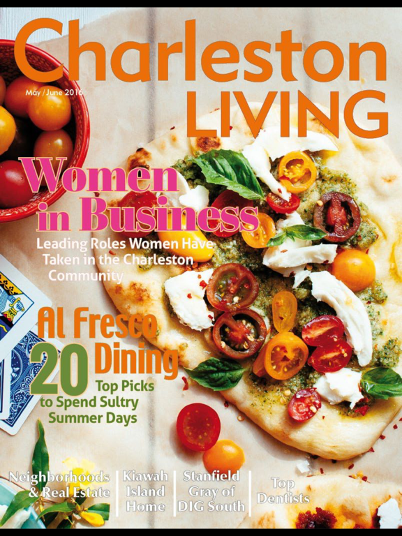 Charleston Living Magazine iPad screenshot 1 - Lifestyle app