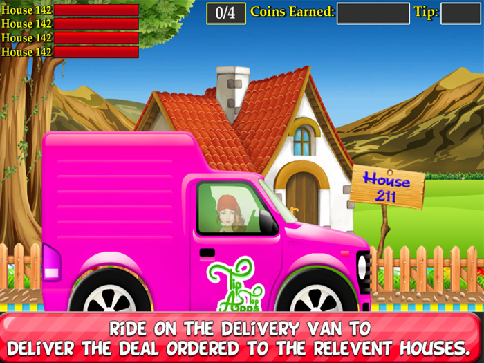 Food Fever Delivery Girl - Restaurant Crazy Chef Master Cooking Game For Girls and Kids