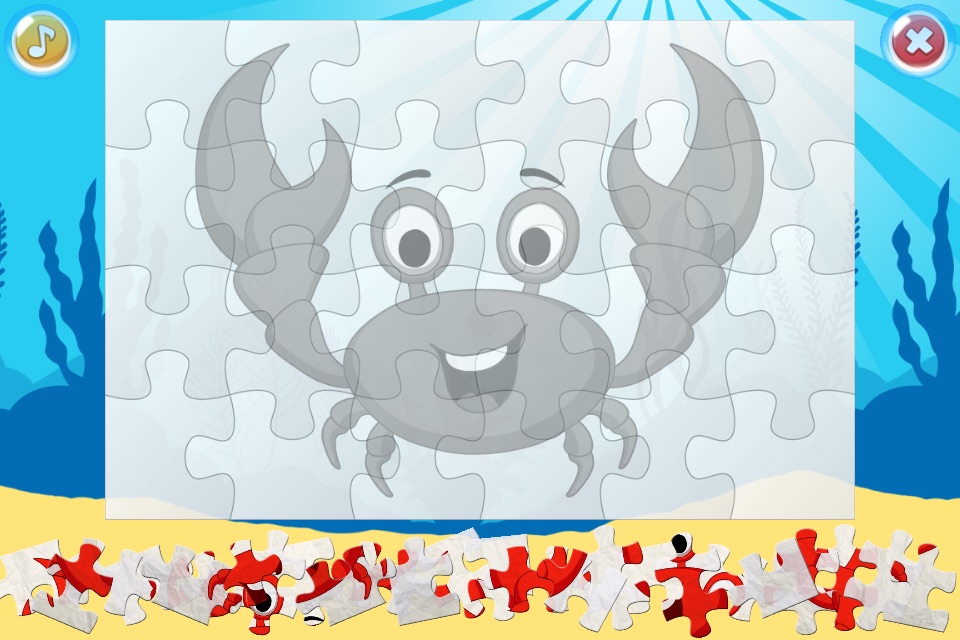 Under Sea Puzzle for Kids screenshot 3