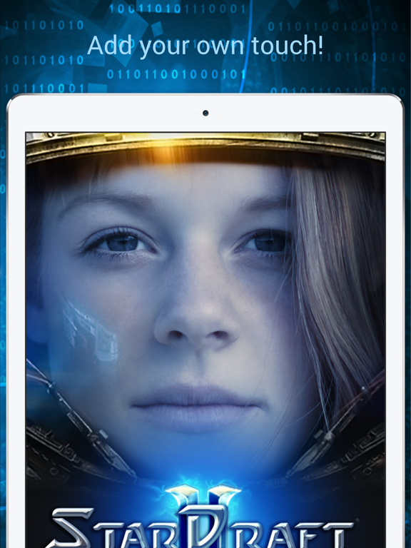 Game Face - Fake Picture Poster Maker for Gamers iPad screenshot
