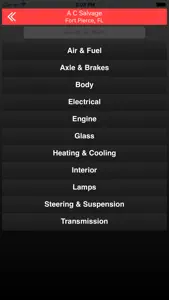 A C Salvage - Fort Pierce, FL screenshot #2 for iPhone