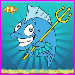 Finding Happy Fish In The Matching Cute Cartoon Puzzle Cards Game app icon