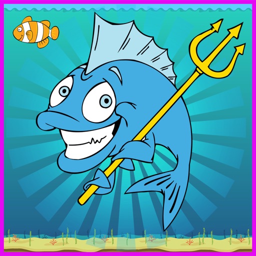 Finding Happy Fish In The Matching Cute Cartoon Puzzle Cards Game Icon