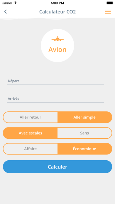 Screenshot #3 pour Calculateur CO2
