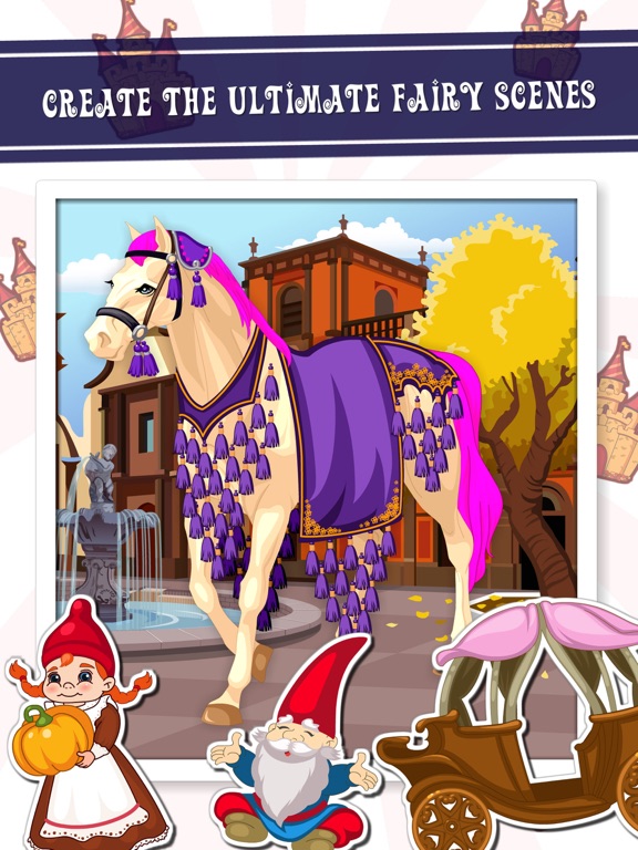 Mary's Fairy Horse Dress up - Dress up  and make up game for people who love horse games iPad screenshot
