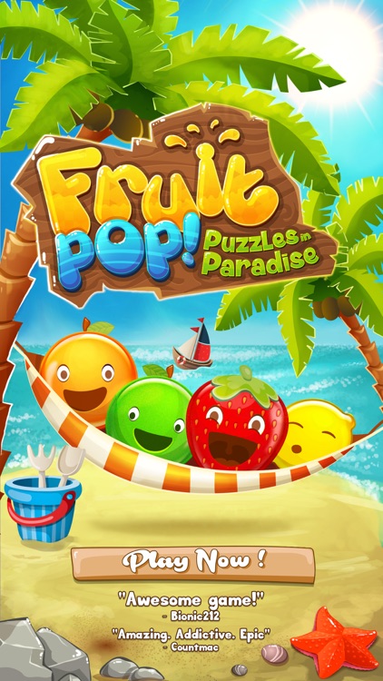 Fruit Pop! Puzzles in Paradise - Fruit Pop Sequel screenshot-4