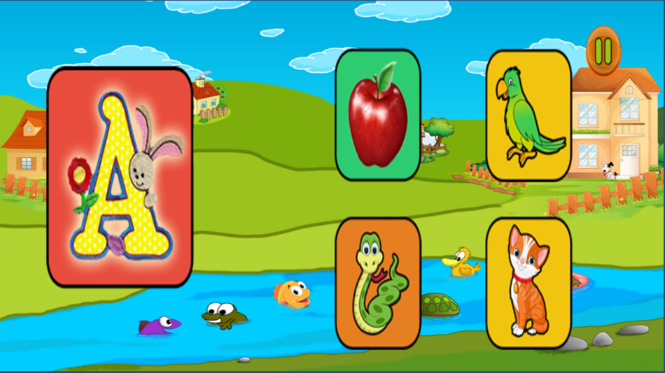 #4. Kids Alphabet Learn Quiz Educational And Fun Learning Game (iOS) By: MUHAMMAD PARWANA