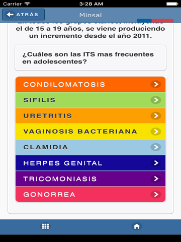 Screenshot #5 pour Tu Decides: Prevención del Embarazo Adolescente e ITS