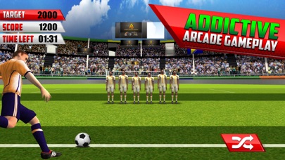Final Soccer Flick : Free Penalty Kickのスクリーンショット2 Final Soccer Flick : Free Penalty Kickのスクリーンショット2