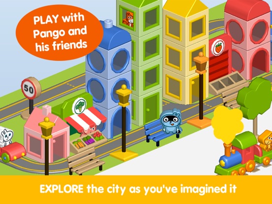 Pango Build City iPad app afbeelding 3