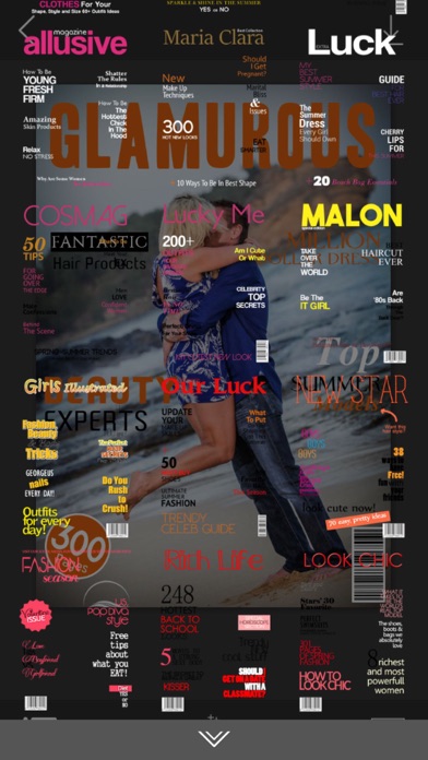 Magazine Photo Frames - Elegant Photo frame for your lovely moments iPhone screenshot 4 - Photo & Video app
