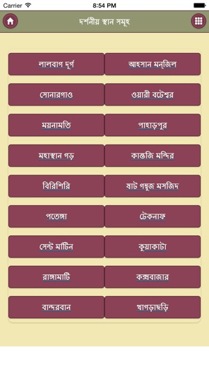 Popular Places in Bangladesh