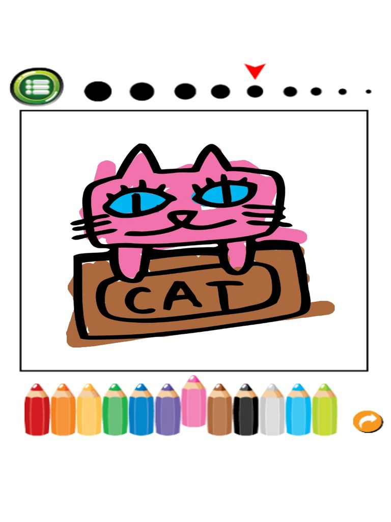 Hand Draw Cat Lover Coloring Book screenshot 9