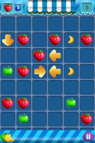 Fruit Diminshing Free - A Cute Puzzle Game screenshot 2