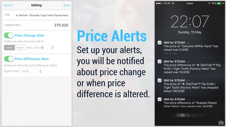 Market Monitor for STEAM Community games - Pro Version screenshot-4