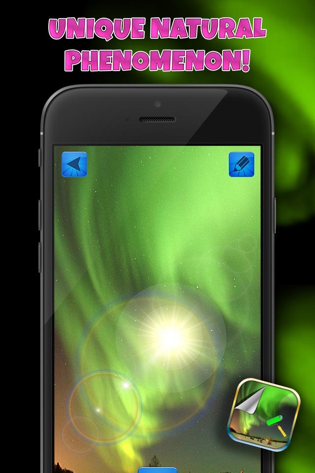Aurora Borealis Wallpapers – Beautiful Northern Lights Pictures and Background Theme.s screenshot 3