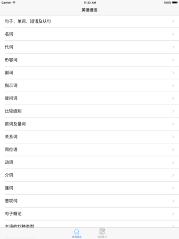 Screenshot #4 pour 英语语法 - 语法 详解+英语语法练习题大全
