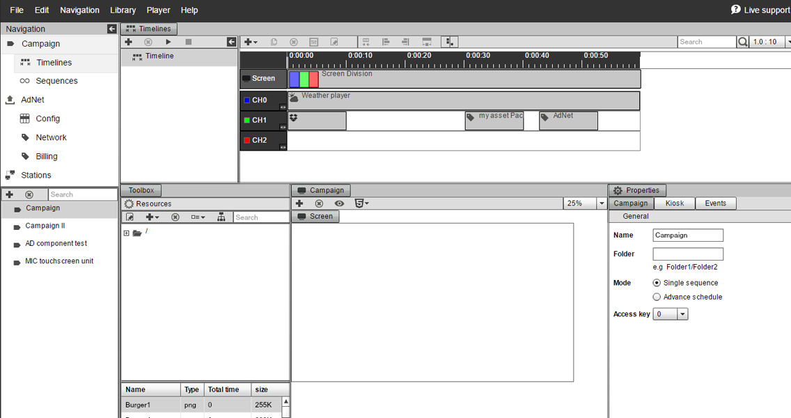 SignagePlayer screenshot 4