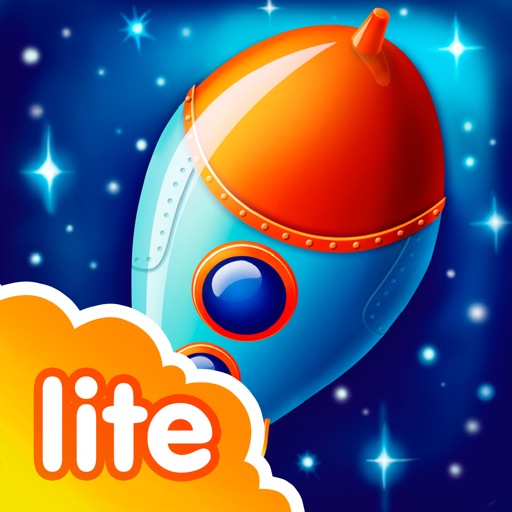 Tiny space vehicles LITE: cosmic cars for kids iOS App