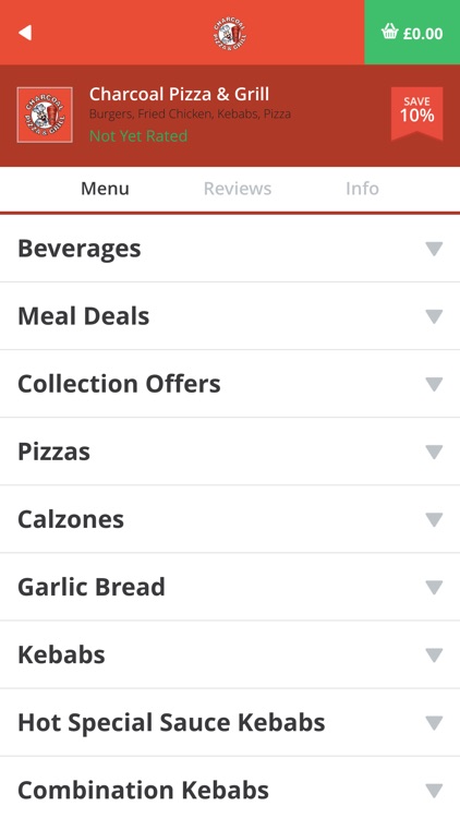 Charcoal Pizza & Grill