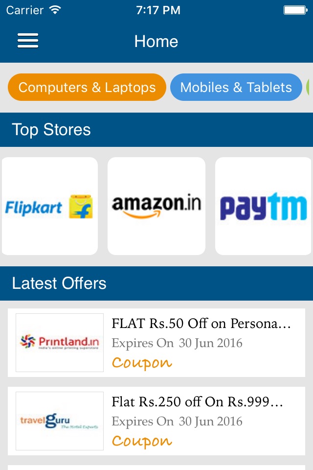 iPhone screenshot