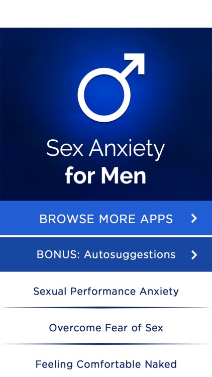 Overcome Sex Anxiety For Men Pro Hypnosis