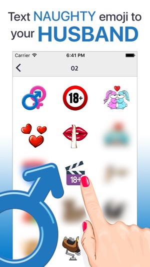 Naughtify™ – Sexy Adult Emoji for Naughty Couples(圖1)-速報App