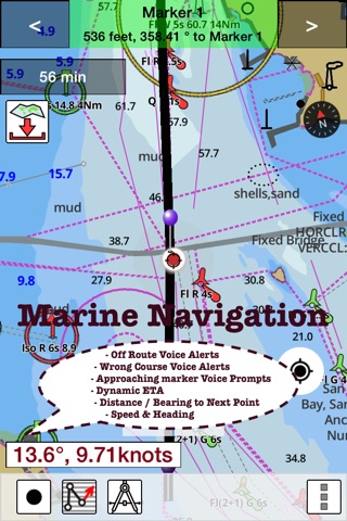 i-Boating: Fiji & Vanuatu Islands - Marine Charts & Nautical Maps screenshot 3