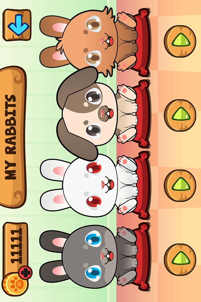 My Virtual Rabbit ~ Bunny Pet Game for Kids screenshot 3