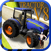 V8 vårdslös Tractor körsimulator - Kör din hot rod muskel maskinen toppfart