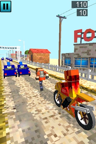 Road Craft Gangster Chase 3D: Stampede Jump & Faily Runner Adventure Bump Surfers Rally screenshot 4