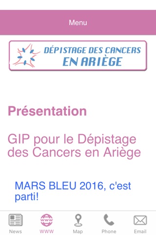 GIP Dépistage des Cancers screenshot 2