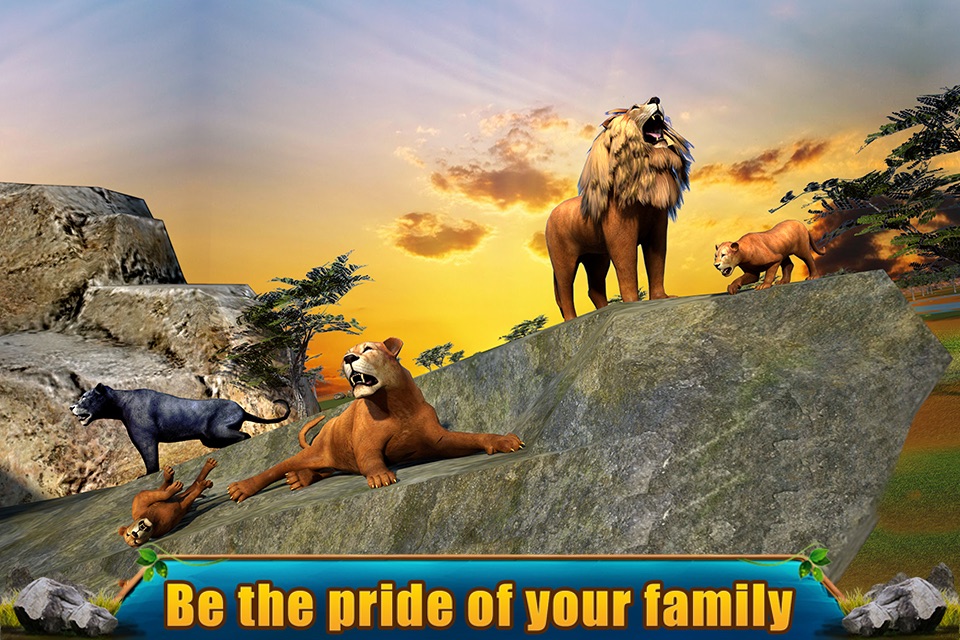 Real Lion Adventure 3D screenshot 4