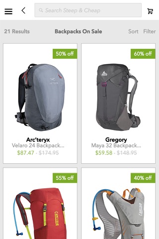 SteepandCheap.com – Daily Discounted Outdoor Gear Deals screenshot 4