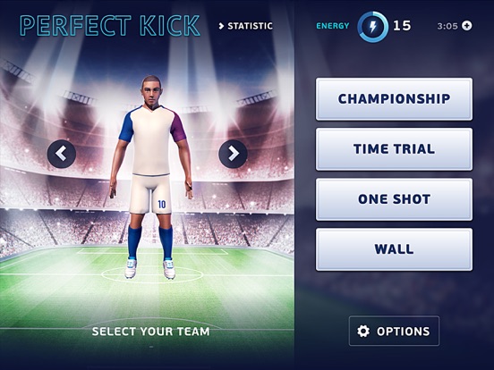 Perfect FreeKick 3D - Top Free Kick Soccer Game iPad app afbeelding 5