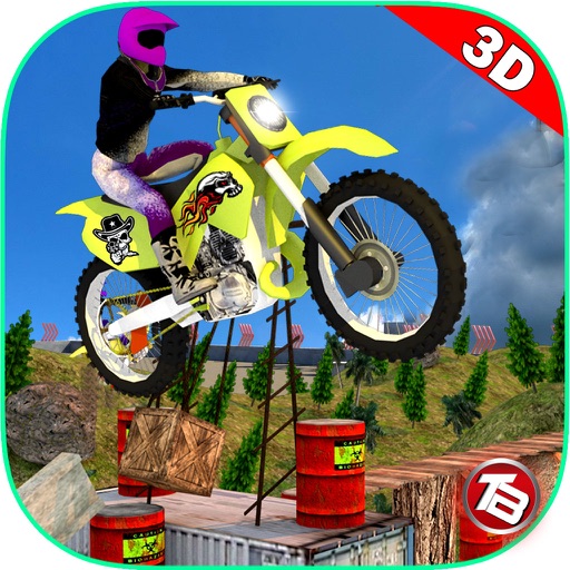 Moto Motocross Biker Stunts - Extreme Motorcycle Bike Ride & Motorbike Stunt Mania iOS App