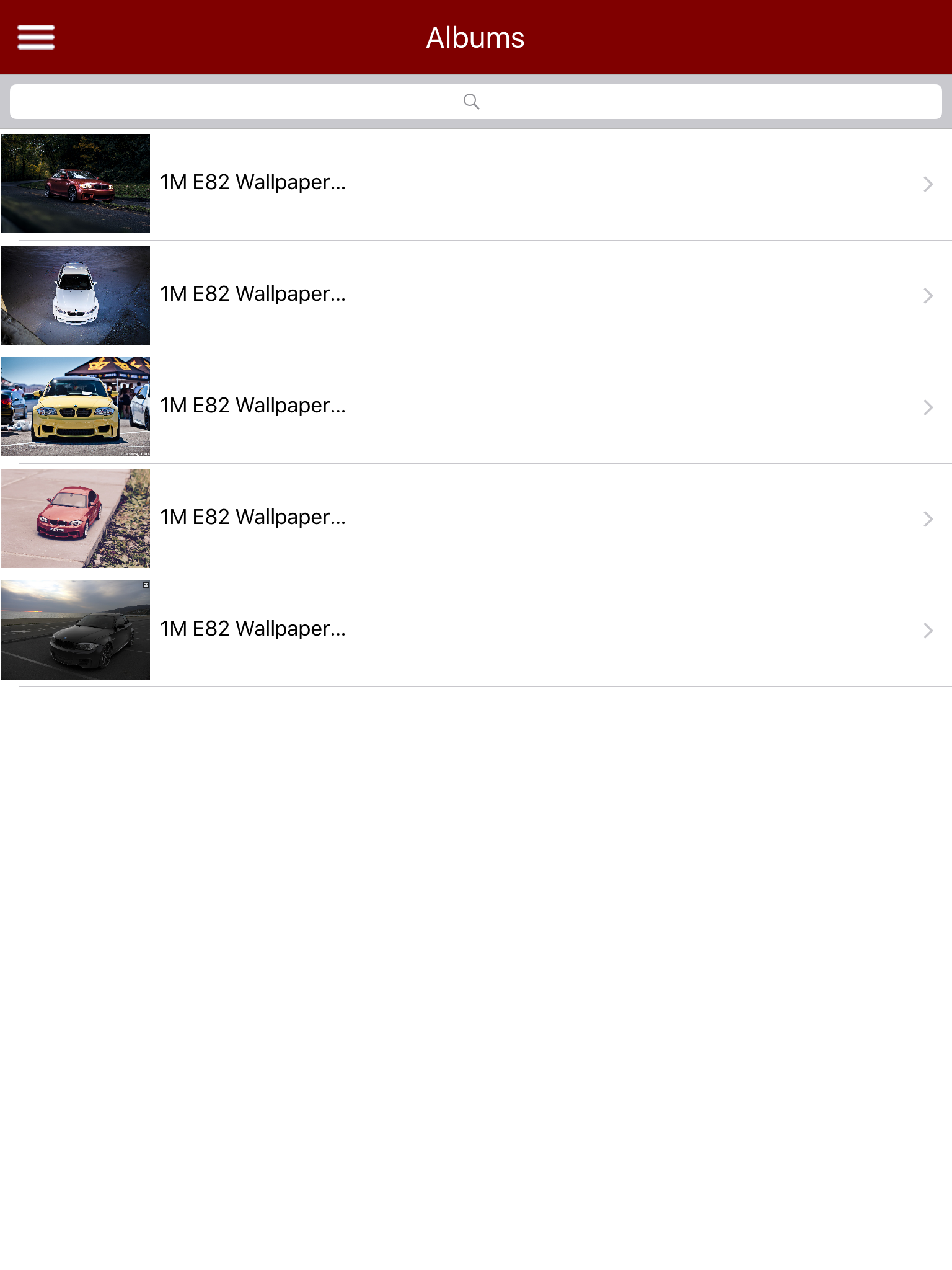HD Car Wallpapers - BMW 1M E82 Edition