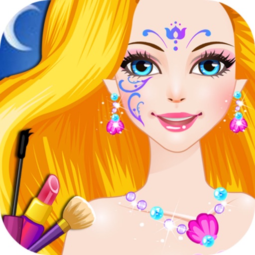 Fashion Princess Makeover Salon - Sweet Adventure、Angel Makeup