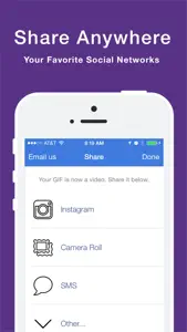 GifShare: Post GIFs for Instagram as Videos screenshot #4 for iPhone