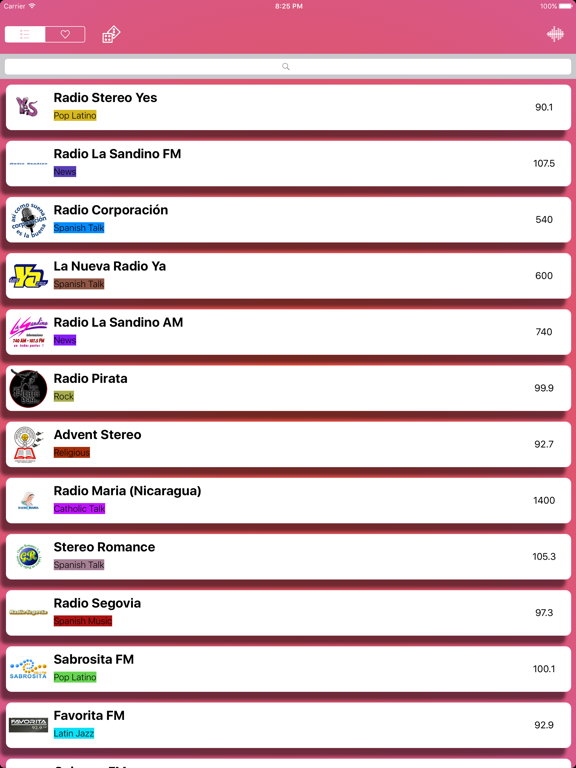 Screenshot #4 pour Radios de Nicaragua - FM AM