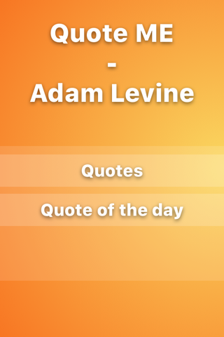 Daily Quotes - Adam Levine Version screenshot 2