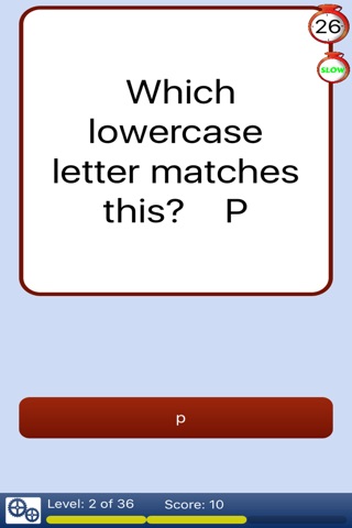 Alphabet Learning Letters Quiz screenshot 3