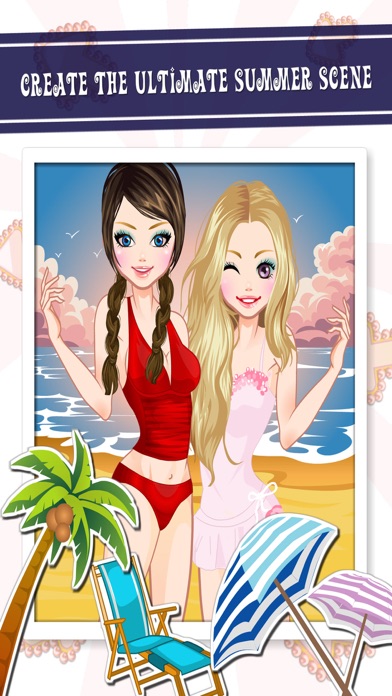 Tropical Fashion Models – free iPhone screenshot
